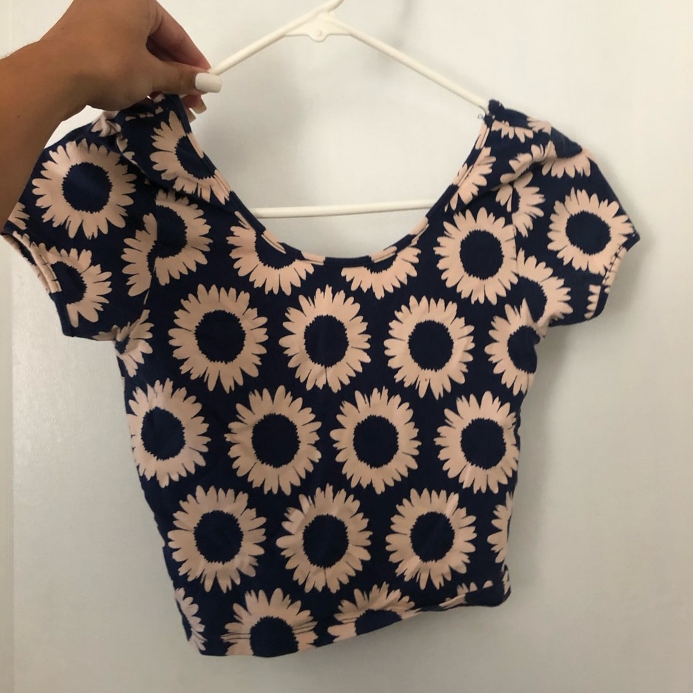 Flower Crop Top